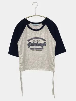 ems excite/エムズエキサイト/Tシャツ/カットソー/トップス/グレー/F