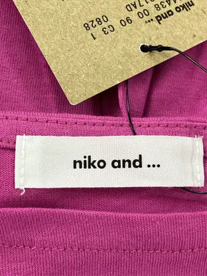 niko and .../ニコアンド/Tシャツ/カットソー/トップス/パープル/3