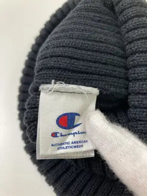 Champion/チャンピオン/ニットキャップ/ビーニー/帽子/ブラック/フリー