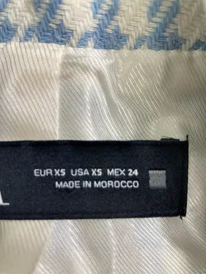 ZARA/ザラ/テーラードジャケット/ジャケット/アウター/スカイブルー/XS