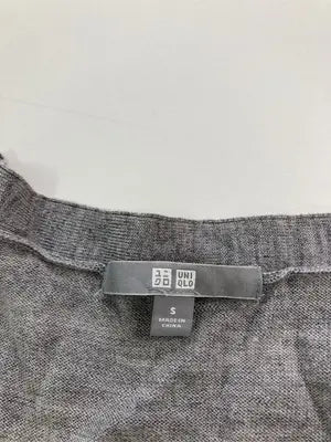 UNIQLO/ユニクロ/カーディガン/ボレロ/トップス/グレー/S