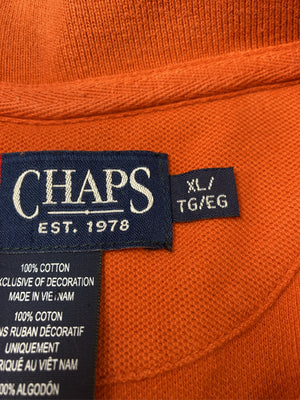 CHAPS/チャップス/ポロシャツ/トップス/オレンジ/XL