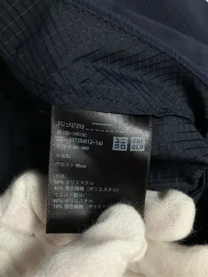 UNIQLO/ユニクロ/スラックス/パンツ/ネイビー/ウエスト85cm