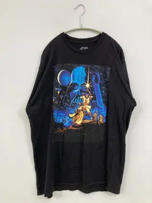STARWARS/スターウォーズ/Tシャツ/カットソー/トップス/ブラック/XL