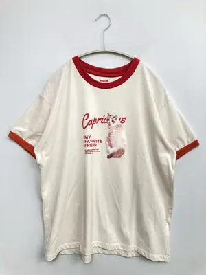 niko and .../ニコアンド/Tシャツ/カットソー/トップス/レッド/L