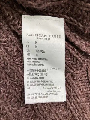 AMERICAN EAGLE/アメリカンイーグル/ニット/セーター/トップス/ブラウン/M