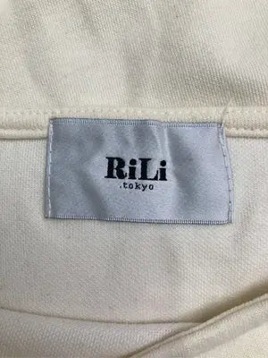 RiLi.tokyo/リリドットトーキョー/Tシャツ/カットソー/トップス/アイボリー
