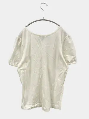 elliene logette/Tシャツ/カットソー/トップス/アイボリー/LL