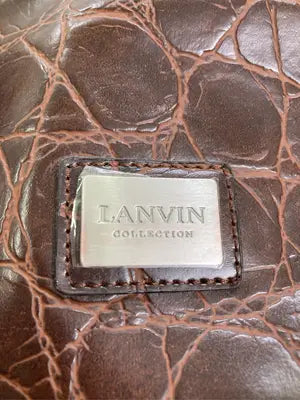 LANVIN/ランバン/ハンドバッグ/バッグ/ブラウン