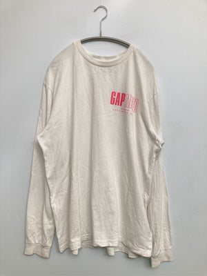 GAP/ギャップ/Tシャツ/カットソー/トップス/ホワイト/L