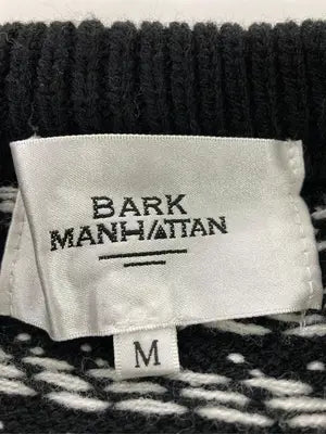BARK MANHATTAN/バークマンハッタン/ニット/セーター/トップス/ブラック/M