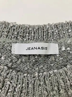 JEANASIS/ジーナシス/ノースリーブ/トップス/グレー/F