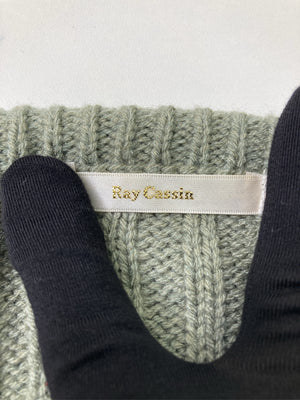 Ray Cassin/レイカズン/ニット/セーター/トップス/カーキ/F