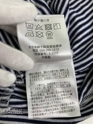 Tシャツ/カットソー/トップス/ネイビー/LL