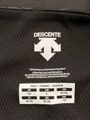 DESCENTE/デサント/ジャージ/トラックジャケット/トップス/グレー/XO