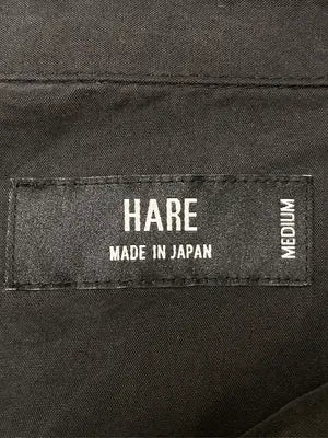 HARE/ハレ/シャツ/ブラウス/トップス/ブラック/MEDIUM