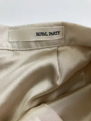 ROYAL PARTY/ロイヤルパーティー/ミモレ/半端丈スカート/スカート/ベージュ/2