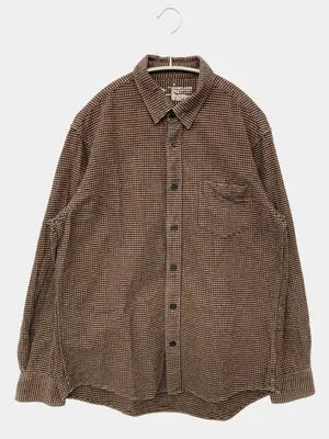 無印良品/ムジルシリョウヒン/シャツ/ブラウス/トップス/ブラウン/S