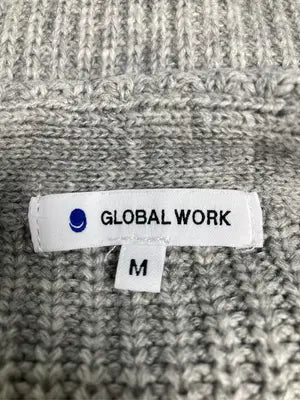 GLOBAL WORK/グローバルワーク/ニット/セーター/トップス/グレー/M