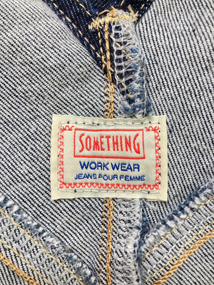 SOMETHING/サムシング/サロペット/オーバーオール/オールインワン・サロペット/ブルー/S