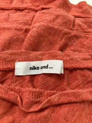 niko and .../ニコアンド/Tシャツ/カットソー/トップス/オレンジ