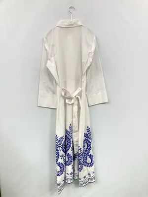ZARA/ザラ/シャツワンピース/ワンピース/ドレス/ホワイト/L