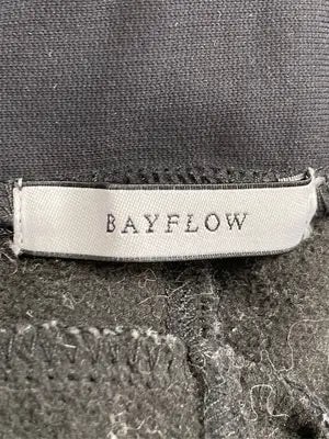 BAYFLOW/ベイフロー/スウェットパンツ/パンツ/ブラック/3