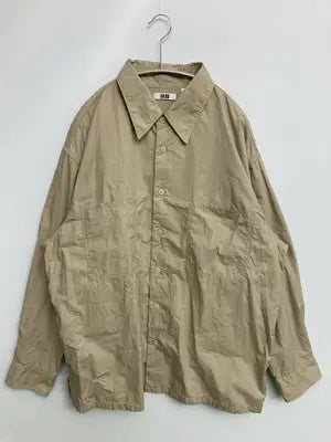 UNIQLO/ユニクロ/シャツ/ブラウス/トップス/ベージュ/L