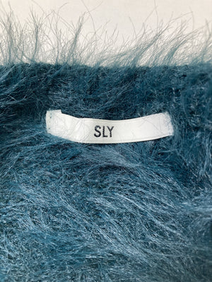sly/スライ/カーディガン/ボレロ/トップス/スカイブルー/free