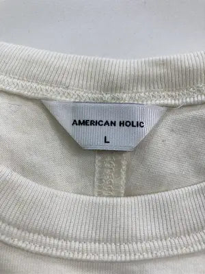AMERICAN HOLIC/アメリカンホリック/Tシャツ/カットソー/トップス/ホワイト/L
