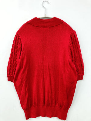 IMAGE/イメージ/ニット/セーター/トップス/レッド/L