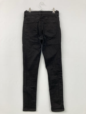 UNIQLO JEANS/ユニクロジーンズ/デニムパンツ/パンツ/ブラック/24(61CM)