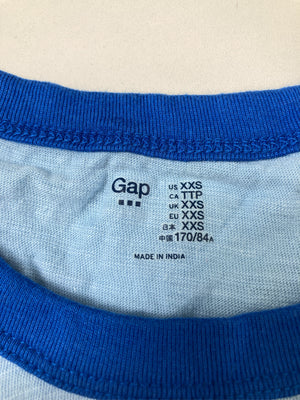 GAP/ギャップ/Tシャツ/カットソー/トップス/スカイブルー/XXS