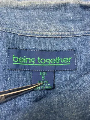 being together/シャツ/ブラウス/トップス/ブルー/165 S