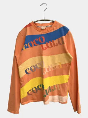 COCOLULU/ココルル/Tシャツ/カットソー/トップス/オレンジ