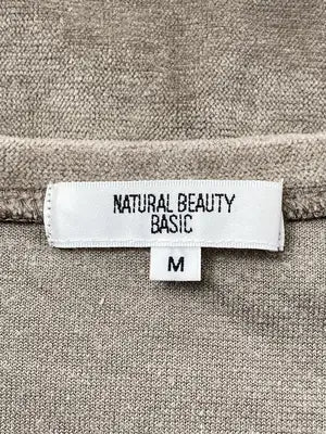 NATURAL BEAUTY BASIC/ナチュラルビューティーベーシック/Tシャツ/カットソー/トップス/ブラウン/M
