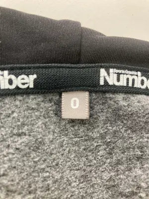 Number/パーカー/トップス/グレー/O