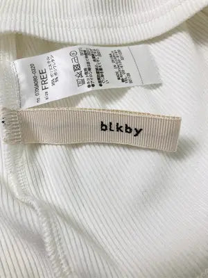 blkby/ニット/セーター/トップス/ホワイト/F