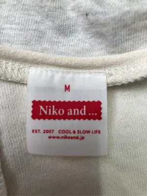 niko and .../ニコアンド/Tシャツ/カットソー/トップス/グレー/M