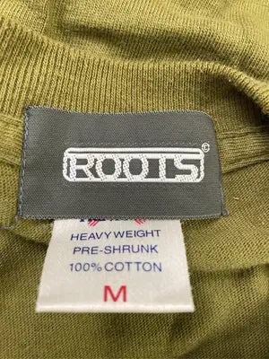 ROOTS/ルーツ/Tシャツ/カットソー/トップス/カーキ/M