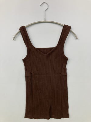 CLASSICAL ELF/クラシカルエルフ/タンクトップ/トップス/ブラウン/M