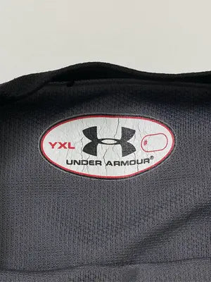UNDER ARMOUR/アンダーアーマー/Tシャツ/カットソー/トップス/ブラック/YXL