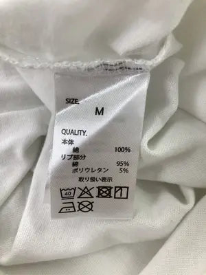 MONO-MART/モノマート/Tシャツ/カットソー/トップス/ホワイト/M