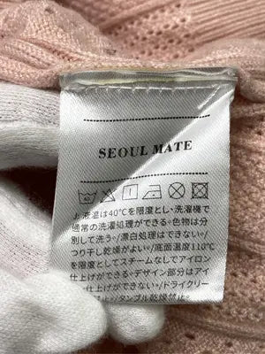 SEOUL MATE/ニット/セーター/トップス/ピンク/F