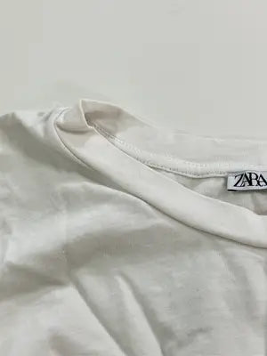 ZARA/ザラ/Tシャツ/カットソー/トップス/ホワイト/S