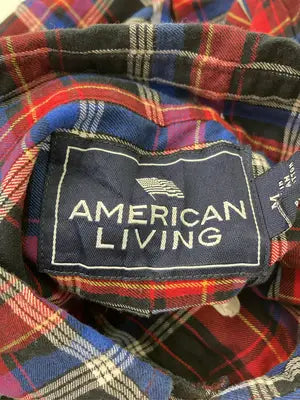 AMERICAN LIVING/シャツ/ブラウス/トップス/レッド/M