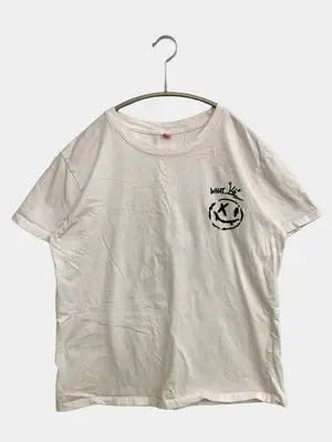 Tシャツ/カットソー/トップス/ホワイト/L