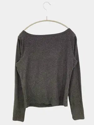 Ranan/ラナン/Tシャツ/カットソー/トップス/グレー/L