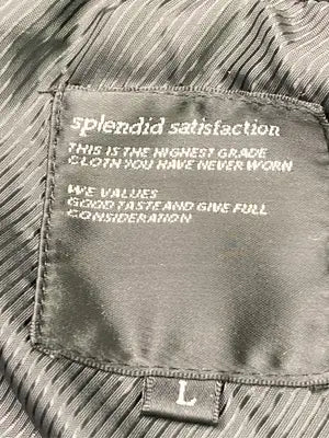 SPLENDID SATISFACTION/ダッフルコート/ジャケット/アウター/グレー/L