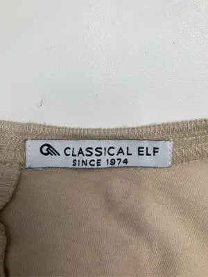 CLASSICAL ELF/クラシカルエルフ/Tシャツ/カットソー/トップス/ベージュ/L